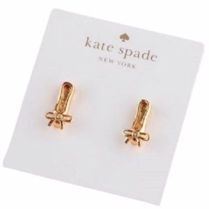 kate spade Jewelry - KATE SPADE • On Pointe Ballet Slippers Earrings kate spade Jewelry - KATE SPADE • On Pointe Ballet Slippers Earrings